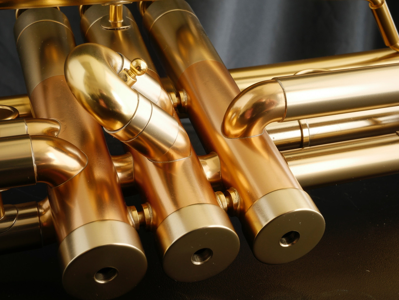 Adams A4LT Selected Series Trumpet in Satin Gold Lacquer! AD A4LT