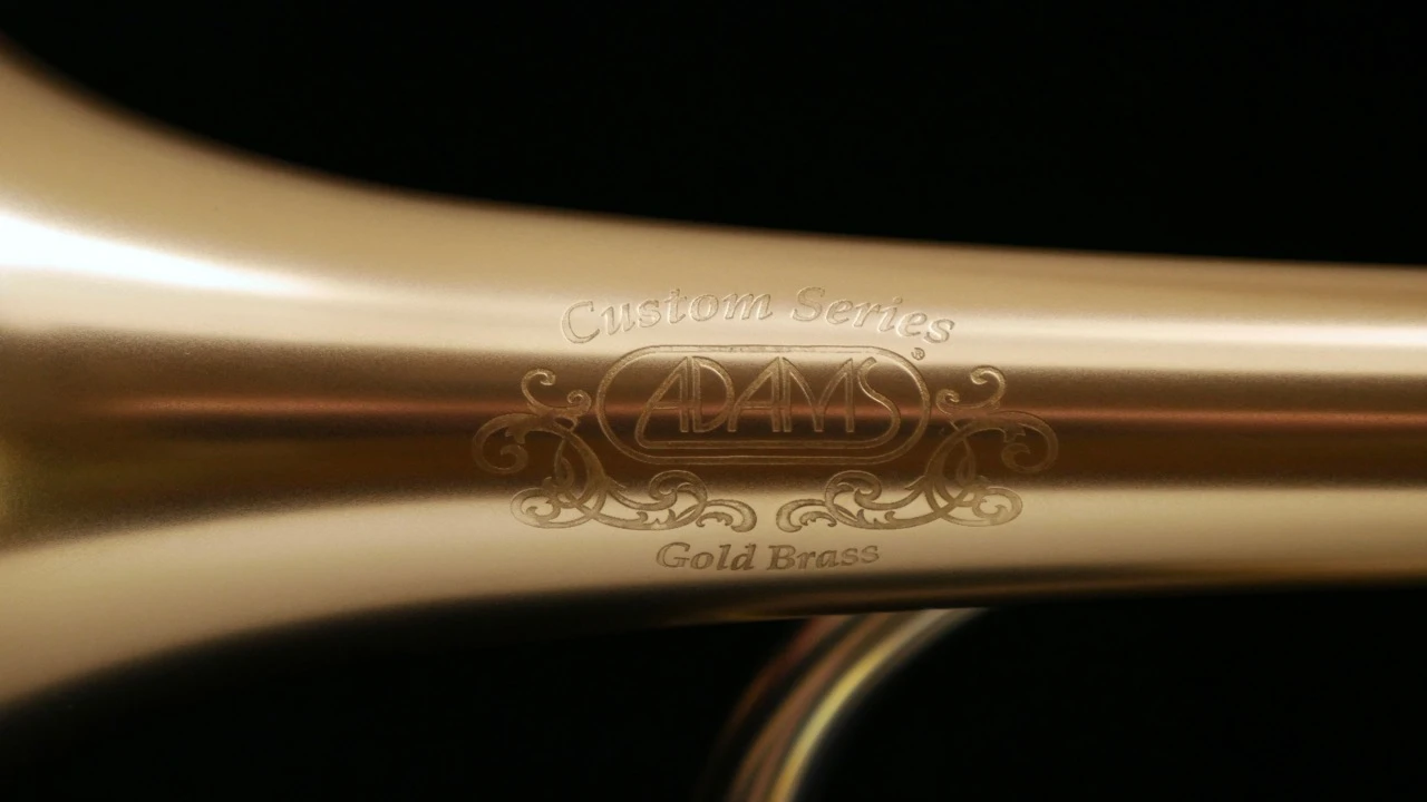 Adams A4 Selected Series Trumpet in Satin Lacquer!