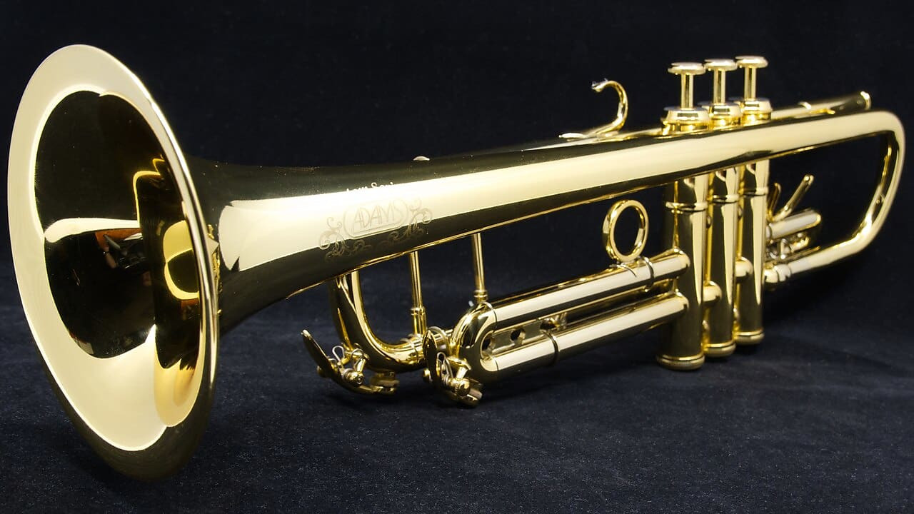 Adams A10 Selected Series Trumpet in Gold Lacquer or Silver Plate