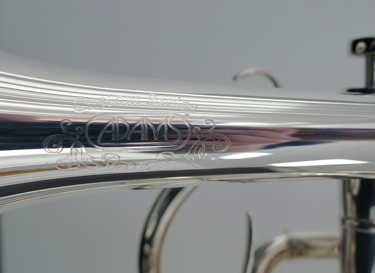 Adams CN1 Selected Series Cornet in Silver Plate!