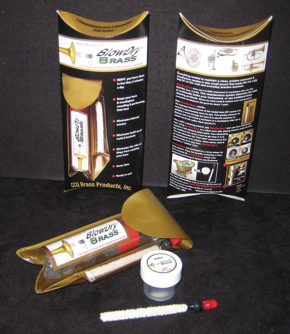 BlowDry Brass: Keep your horn safe and clean! BDB Blow Dry Brass