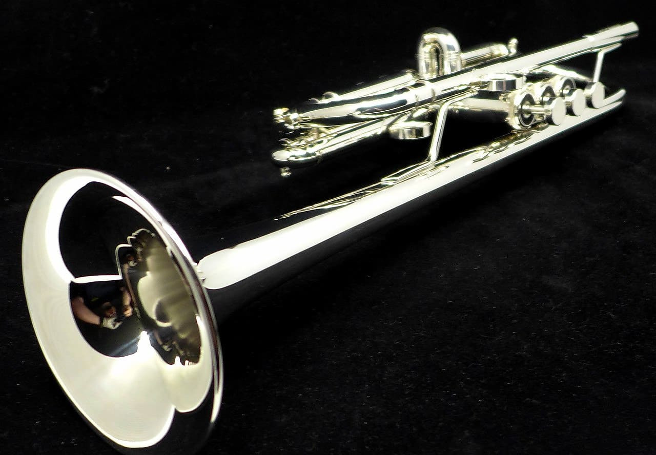 Starter C Trumpet Bundle! Includes silver plated Brasspire 1000S C, ACB  mouthpiece, DW Straight mute, and stand!