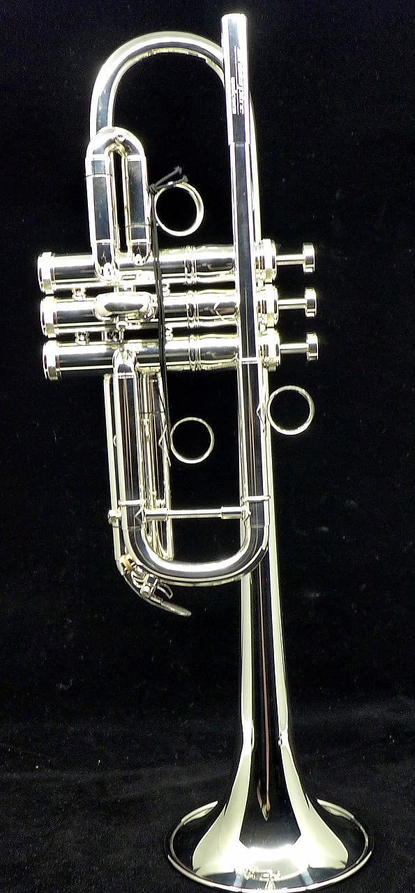 Starter C Trumpet Bundle! Includes silver plated Brasspire 1000S C