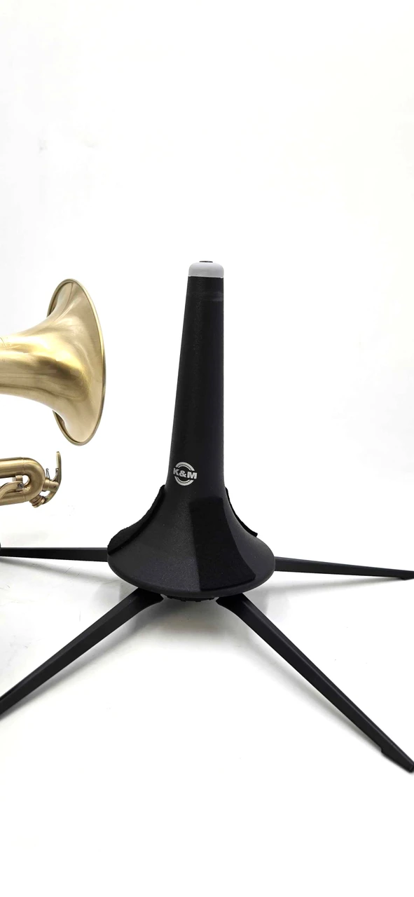 Brass Band Bundle! ACB Doubler's Dual Trigger Large Bore Shepherd's Crook Cornet, ACB Fab cornet mouthpiece, DW Straight, DW Cup mute, Care kit, and stand!
