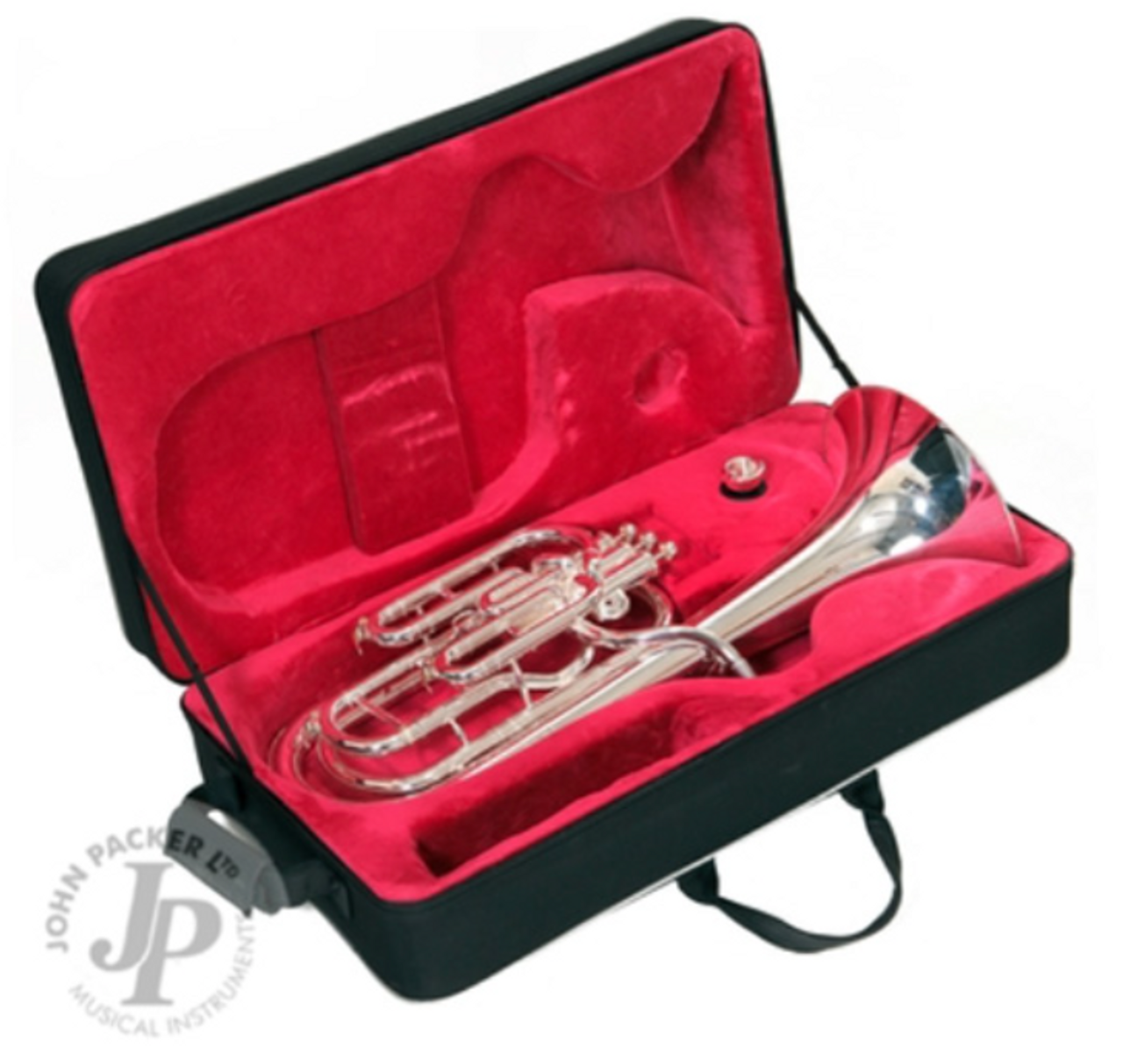 Baritone Horn Outfit B Flat Bb Key Brass Instrument With Case,Mouthpiece