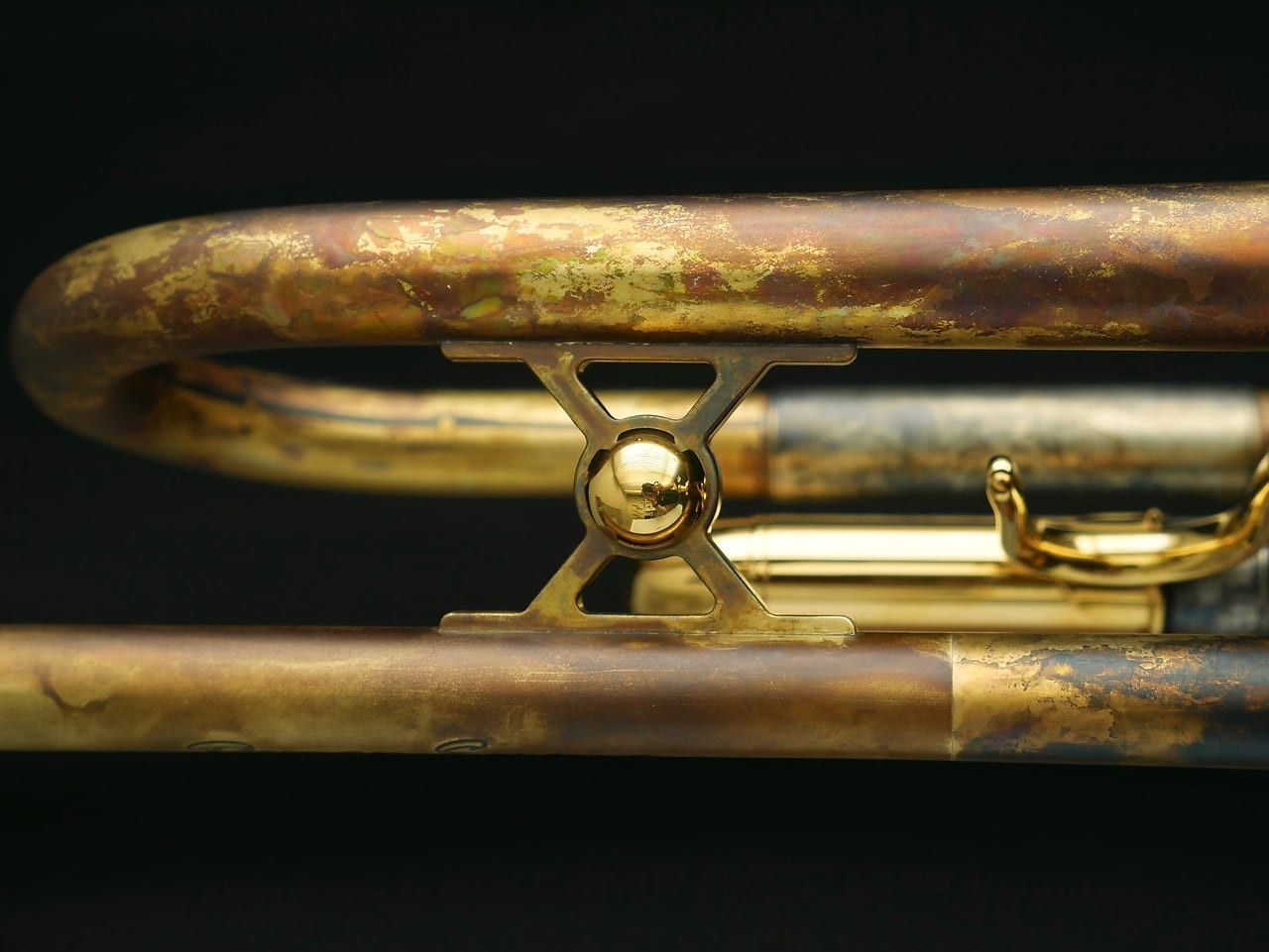 Beautiful Custom Schagerl Roman Empire Trumpet in Vintage Lacquer