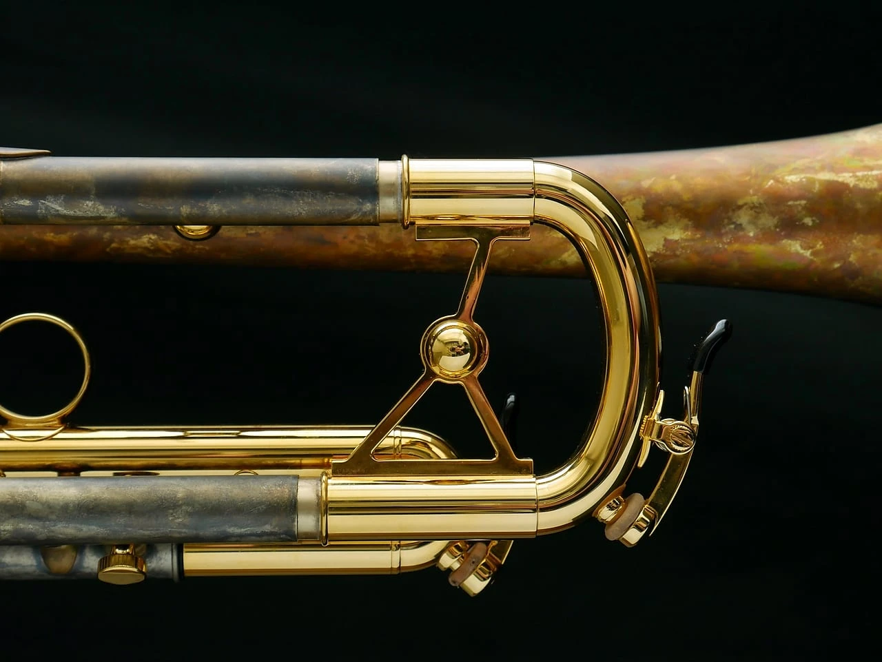 Beautiful Custom Schagerl Roman Empire Trumpet in Vintage Lacquer!