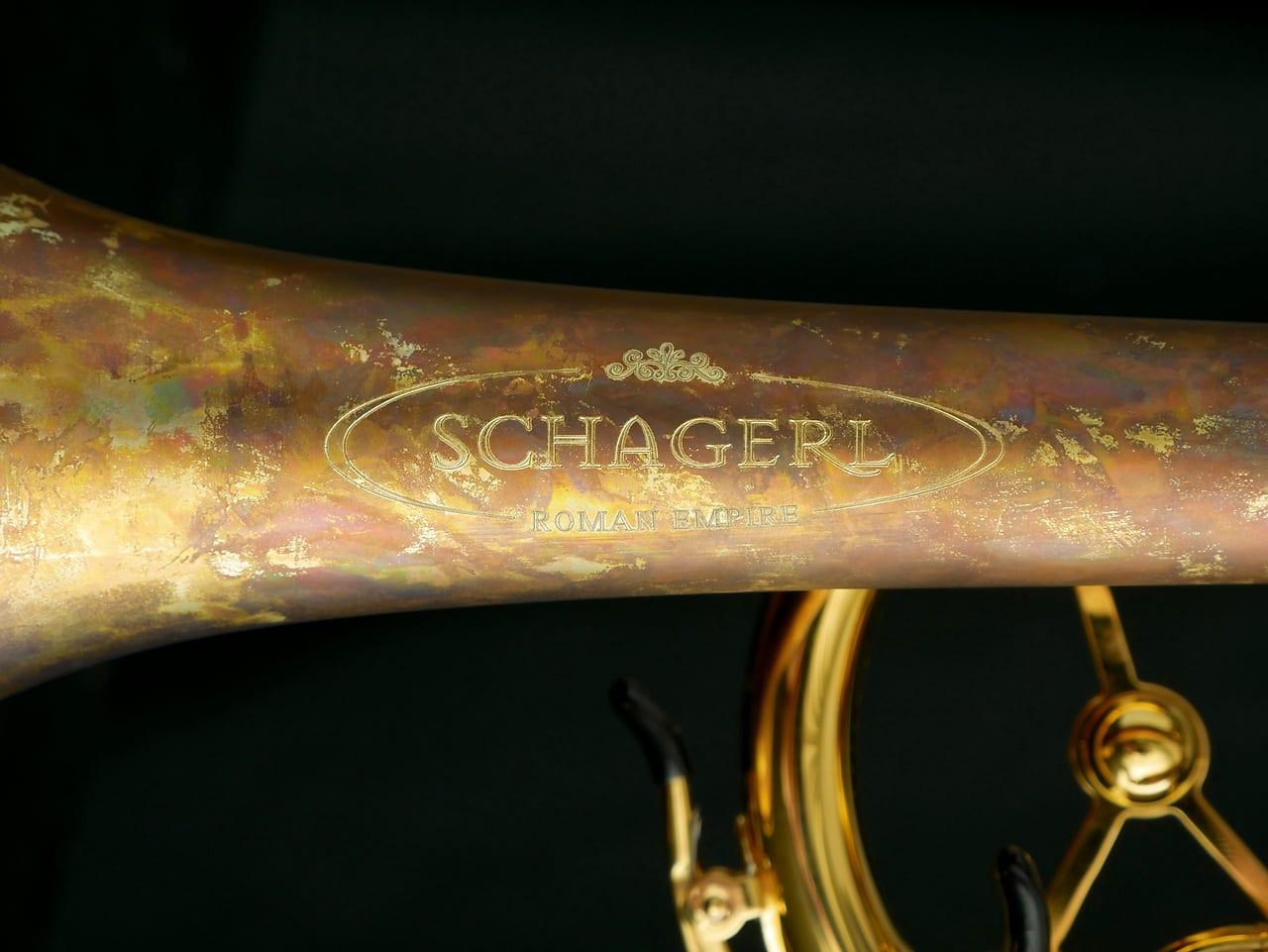 Beautiful Custom Schagerl Roman Empire Trumpet in Vintage Lacquer!