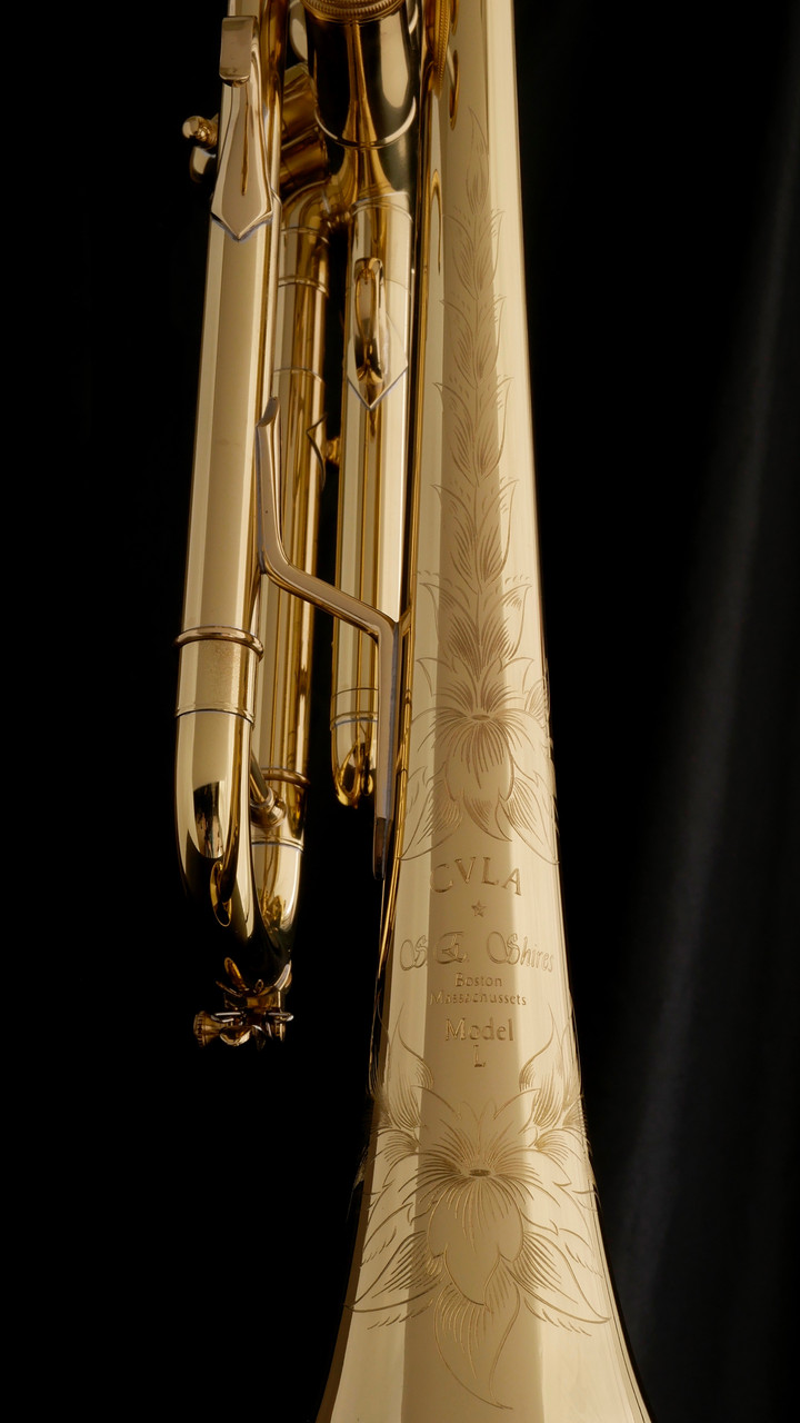 Shires CVLA Large Bore Commercial Trumpet in Lacquer! Shires CVLA