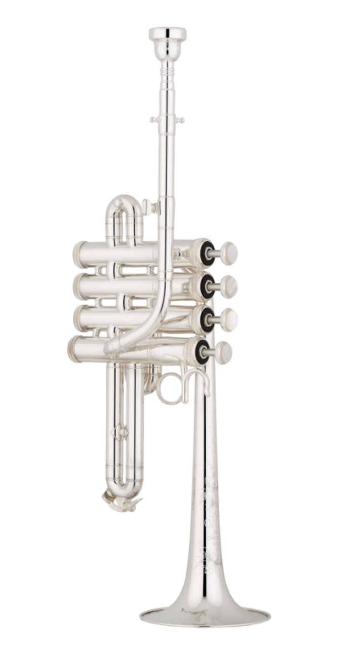 Shires Model 9Y Custom Series Piccolo Trumpet in Silver Plate! - Austin  Custom Brass Web Store