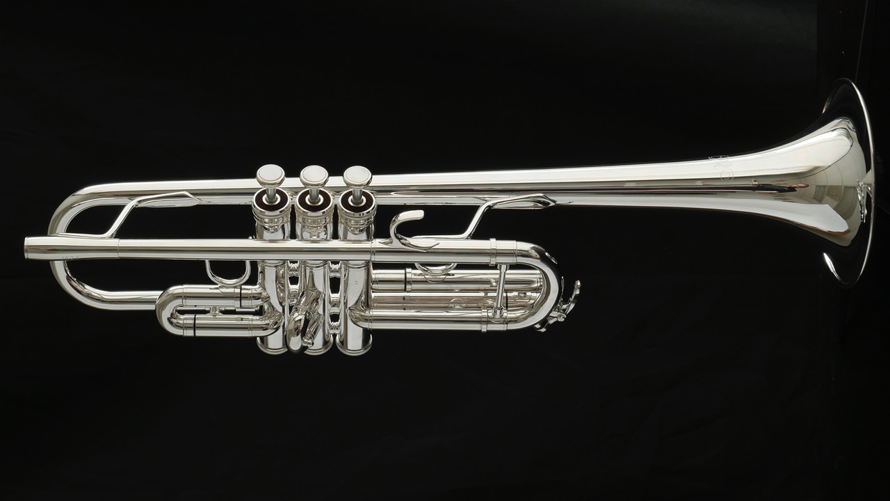 The Fantastic XO 1624 Professional C Trumpet in Silver Plate!