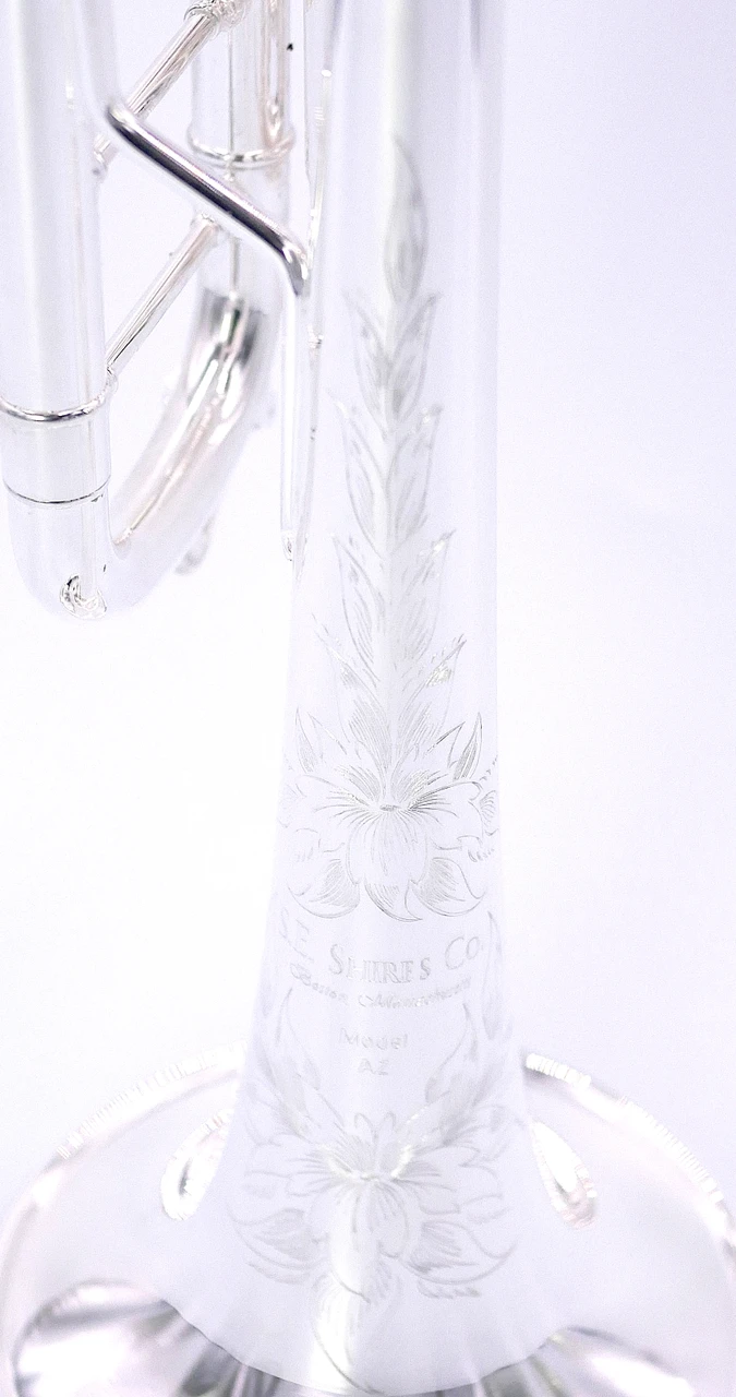 Shires Model AZ Trumpet in Silver Plate!