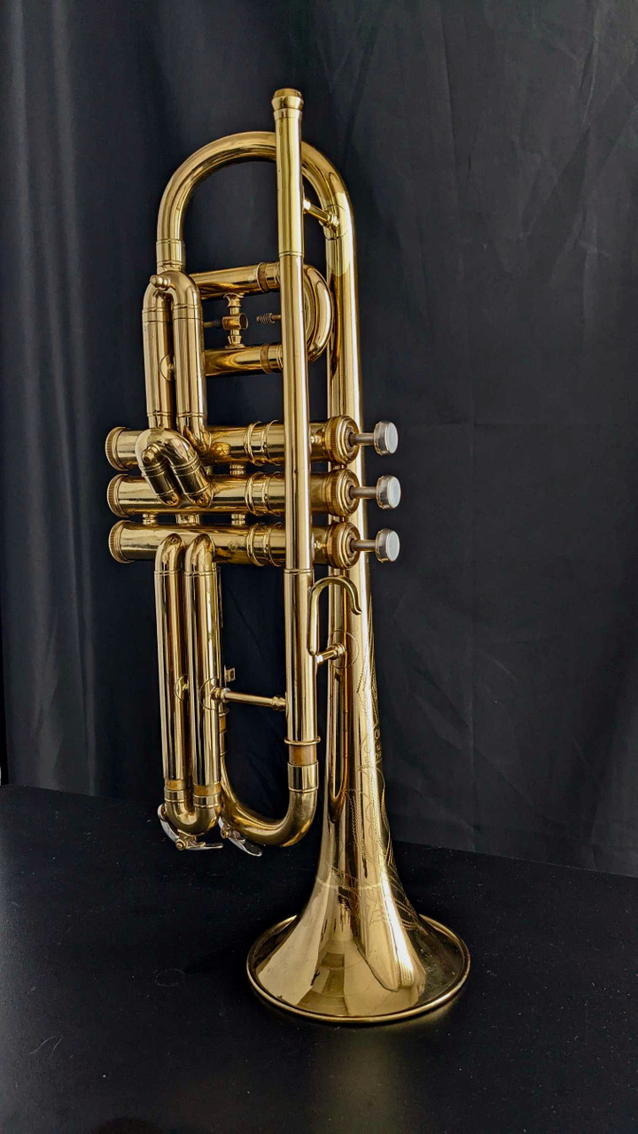 Superb deal on a 1952 Conn 80A Victor Long Model Cornet in Lacquer!