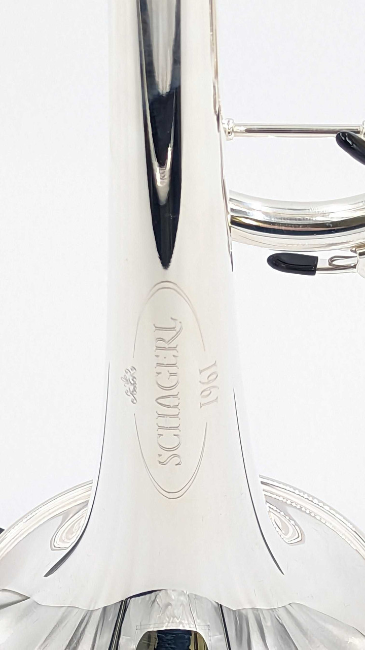 Brand New Schagerl 1961 B2N Trumpet in silver plate: Amazing