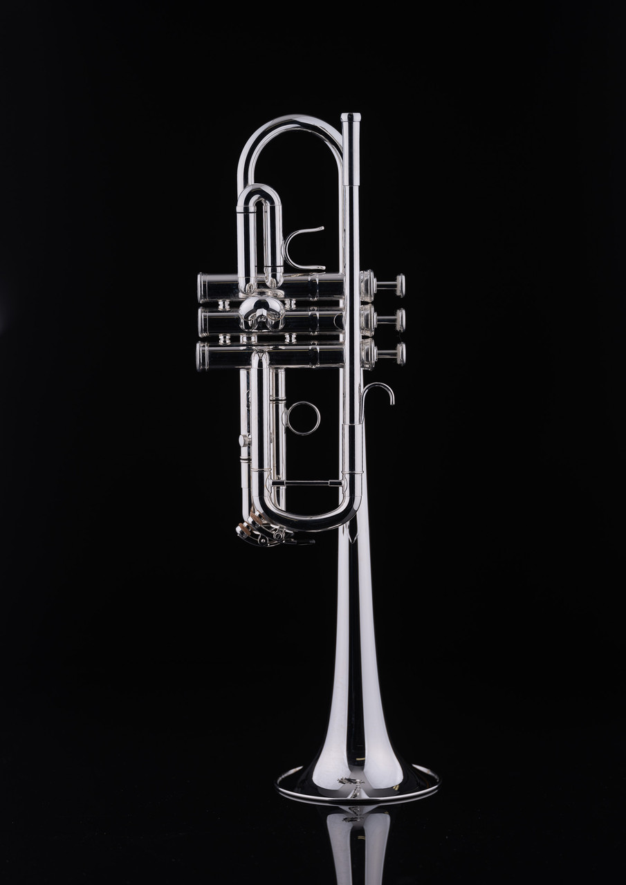 Brand New Schagerl 1961 C2G Trumpet in silver plate:  Amazing! 