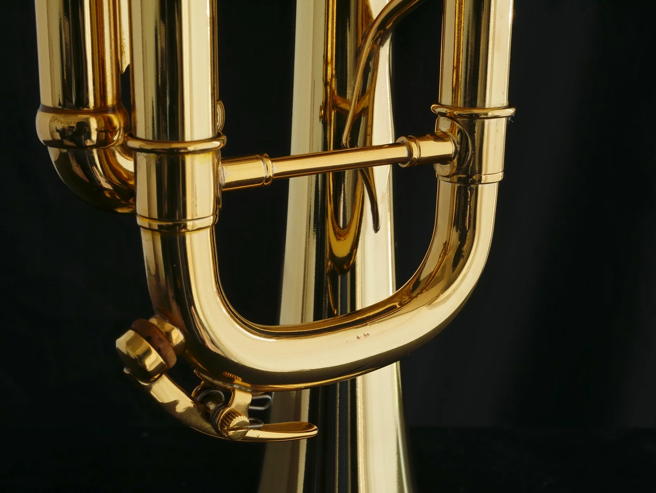 Commercial player's  Dream!  Selected Adams A5 Trumpet in Gold Lacquer