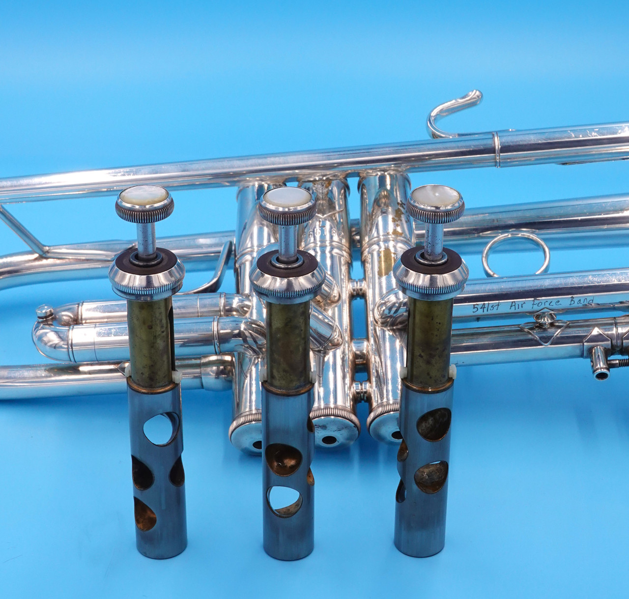 Bach 37 Trumpet in Silver Plate!