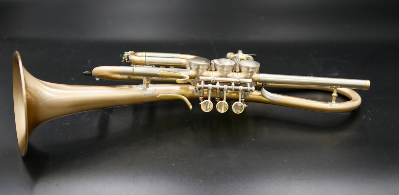 Schagerl Ganschhorn Heavy Trumpet in brushed satin lacquer TPT 