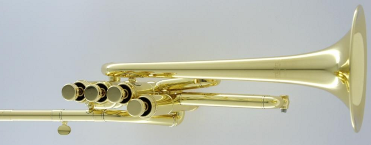 Carol Brass CPC-7775F-GLS Bb/A piccolo trumpet — Niche Trumpet