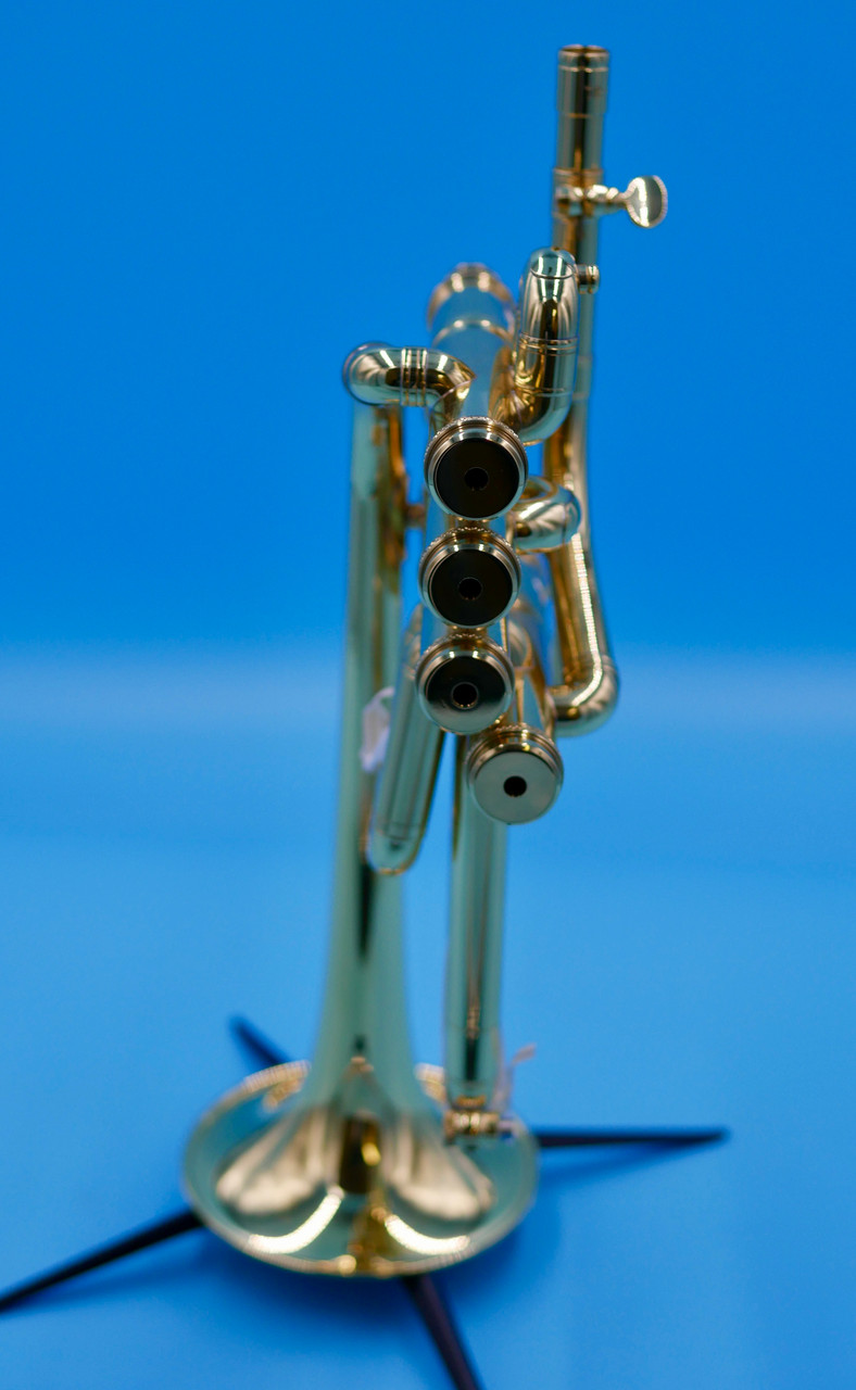 The wonderful CarolBrass 7775 Bb/A Piccolo Trumpet in lacquer - Austin  Custom Brass Web Store