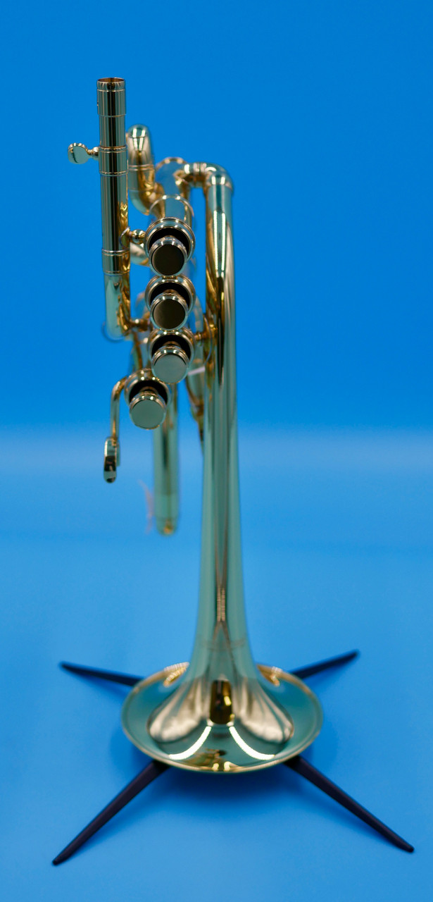 The wonderful CarolBrass 7775 Bb/A Piccolo Trumpet in lacquer