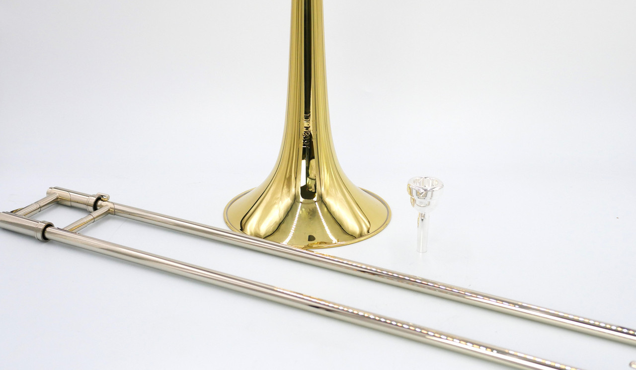 Rath R100 Small Bore Tenor Trombone Yellow Brass Bell TBN Rath