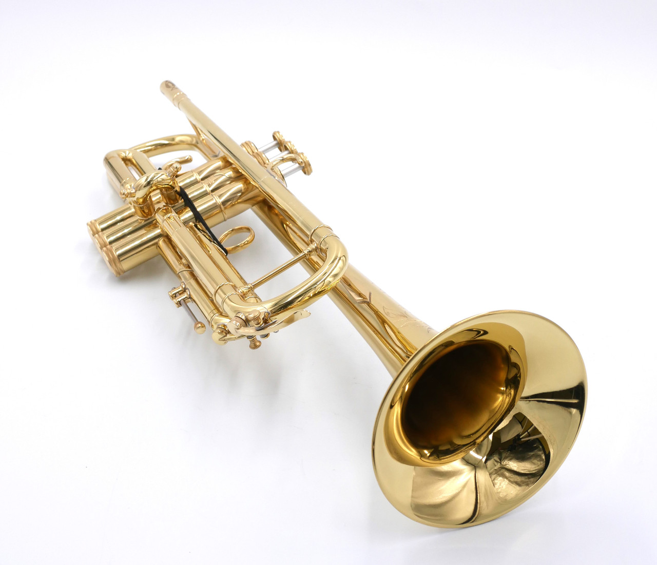 Great Player! Pre-Owned S.E. Shires CVLA Large Bore Commercial Trumpet in  Lacquer with Custom Blackburn Leadpipe