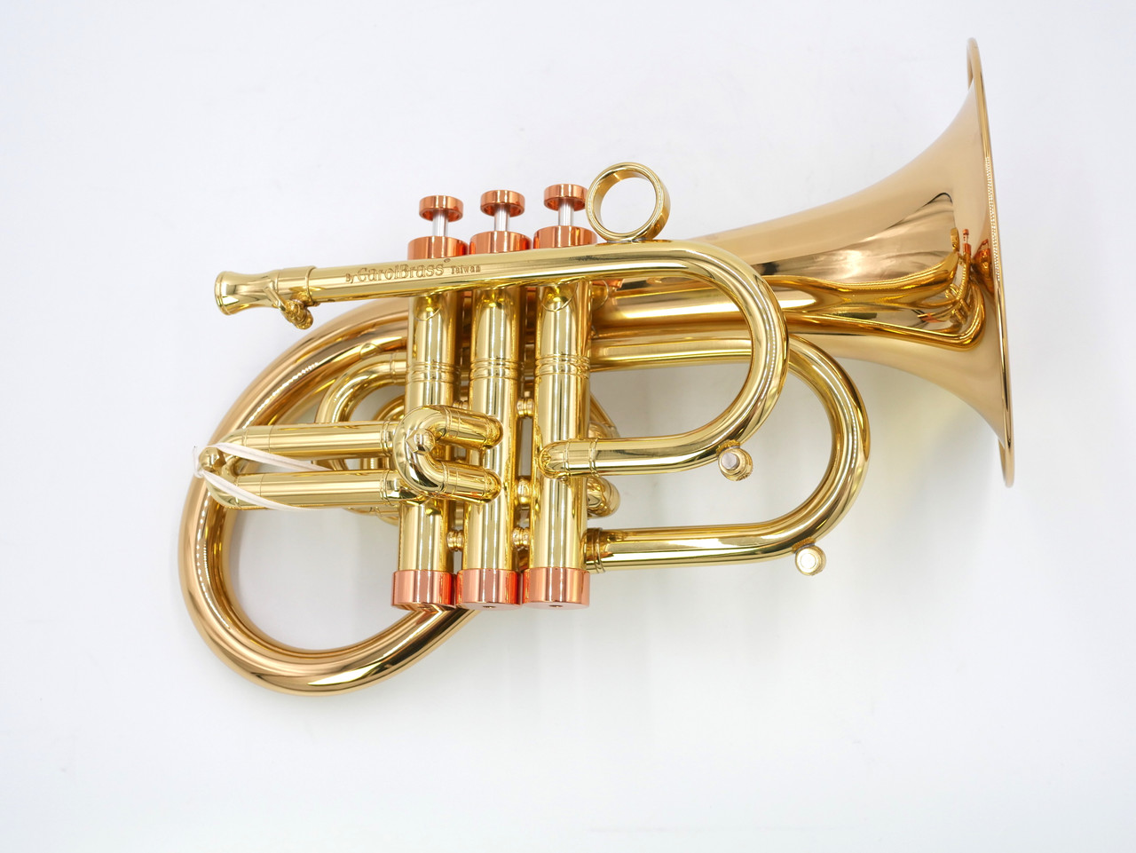 Taylor by Carolbrass Phat Puppy Pocket Flugelhorn in Clear Lacquer!