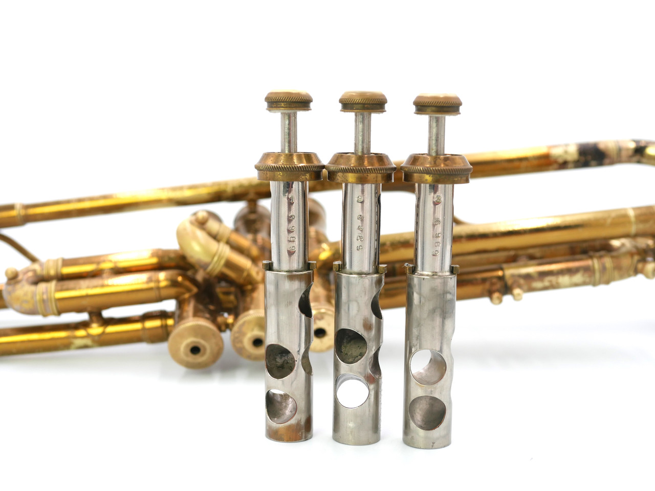 holton ビンテージトランペット Pre-Owned Vintage 1946 Frank Holton Model 48 Trumpet in Lacquer