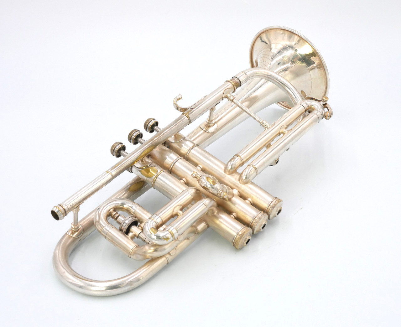 Rare beauty: Vintage Victor Special 1942 Conn 38A Cornet in Silver