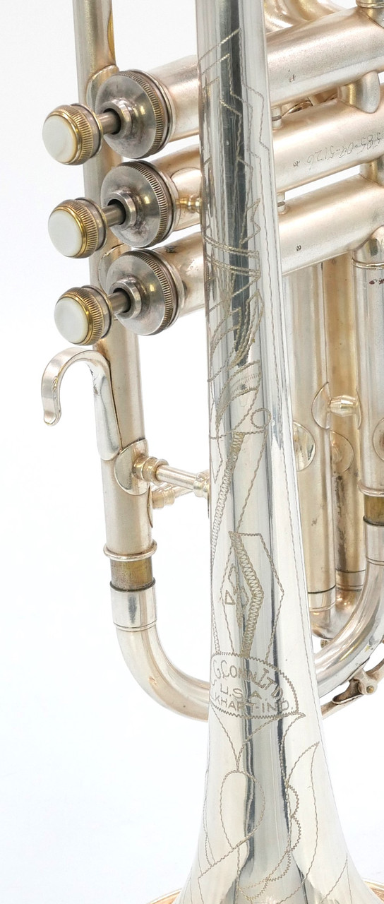 Rare beauty: Vintage Victor Special 1942 Conn 38A Cornet in Silver