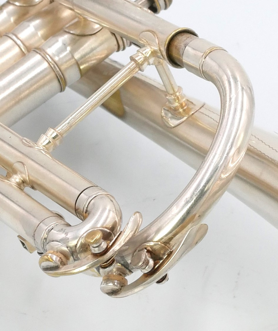 Rare beauty: Vintage Victor Special 1942 Conn 38A Cornet in Silver