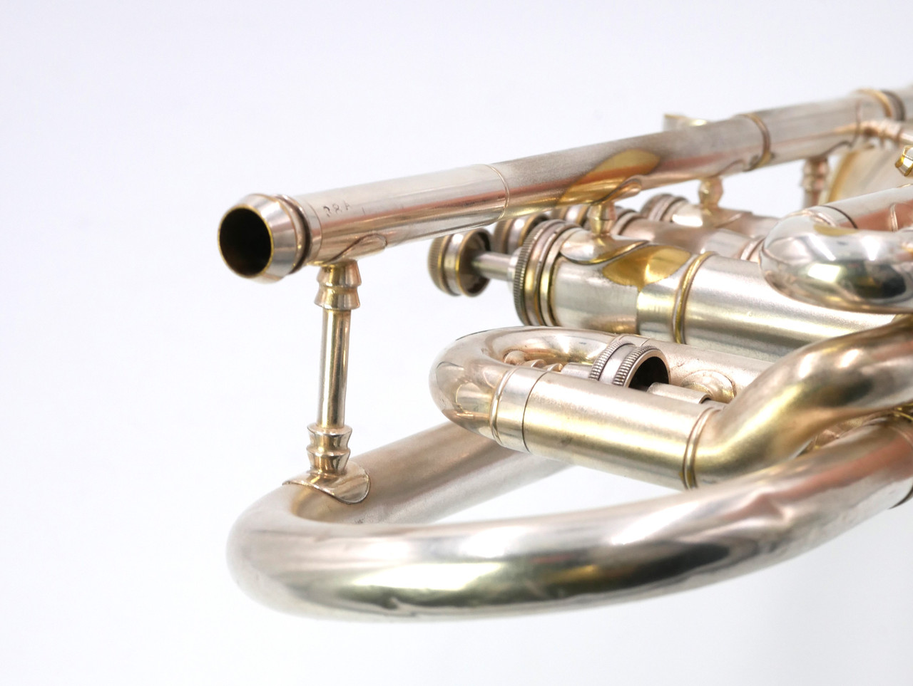 Rare beauty: Vintage Victor Special 1942 Conn 38A Cornet in Silver