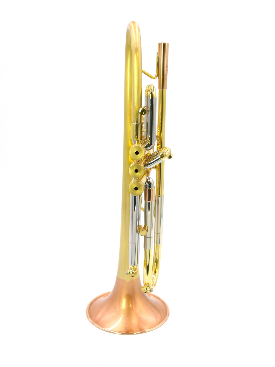 Taylor Piranha Trumpet in Clear Lacquer with Polished Accents and