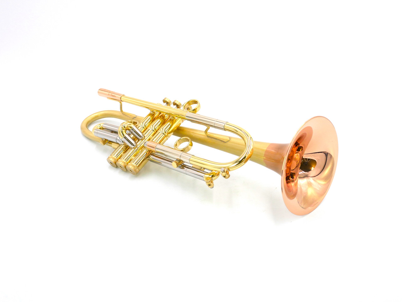 Taylor Piranha Trumpet in Clear Lacquer with Polished Accents and