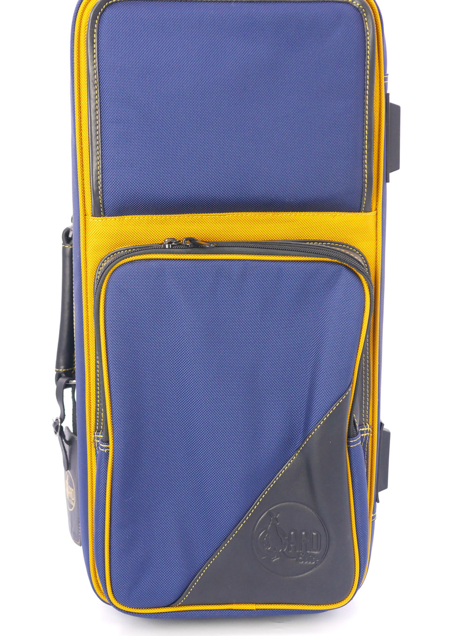 The All-new  Gard Double Trumpet Fiberglass Case in Nylon