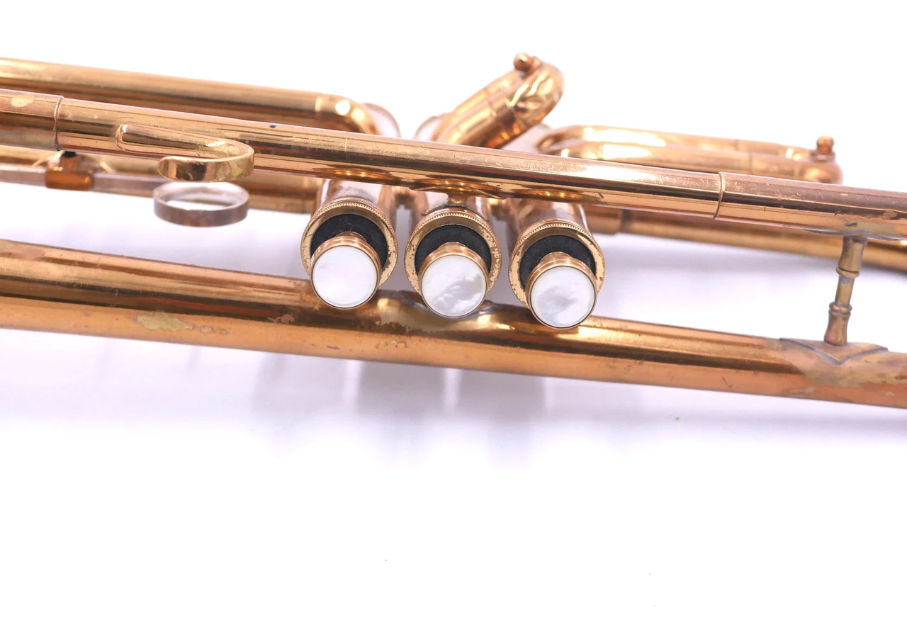  From The Brad Goode Collection: Late Elkhart Conn 60B Trumpet in Clear Lacquer 