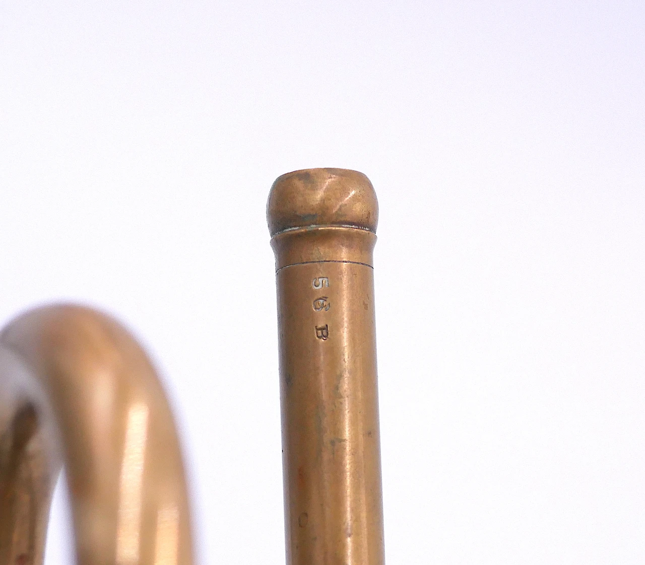   From The Brad Goode Collection: 1929 Conn 56B Trumpet in Raw Brass 