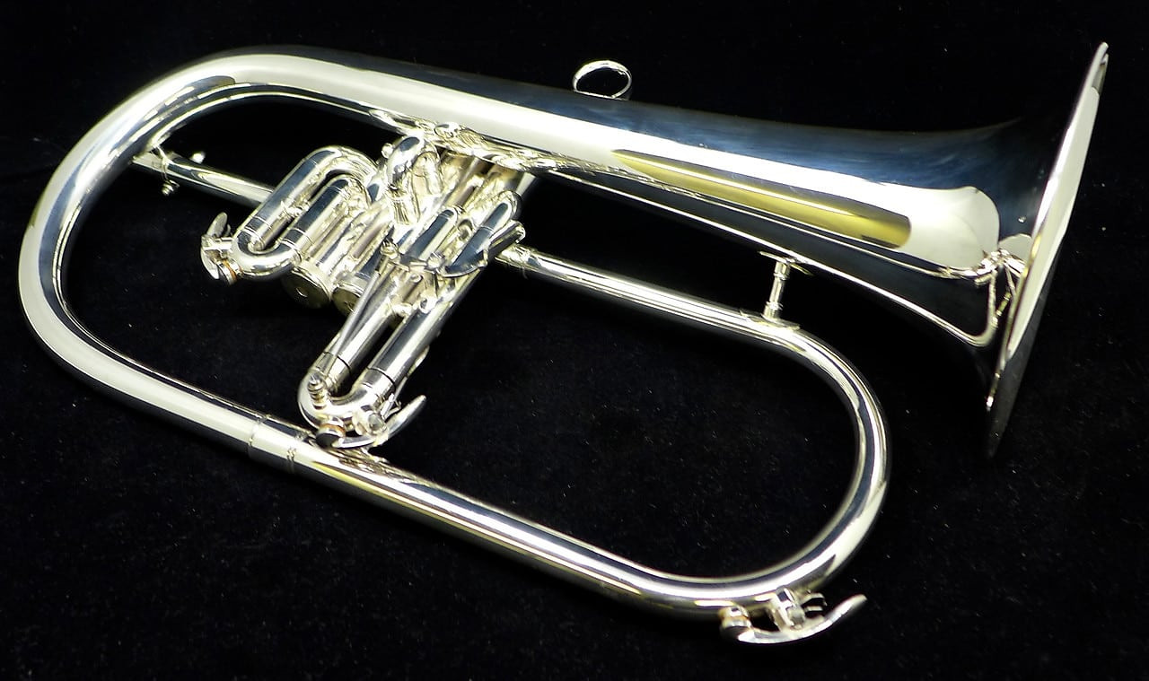The Wonderful  Brasspire Unicorn 850 Flugelhorn in Silver Plate