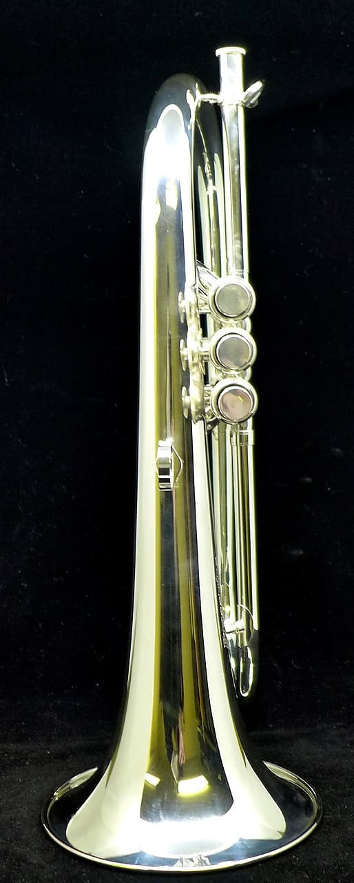 The Wonderful  Brasspire Unicorn 850 Flugelhorn in Silver Plate