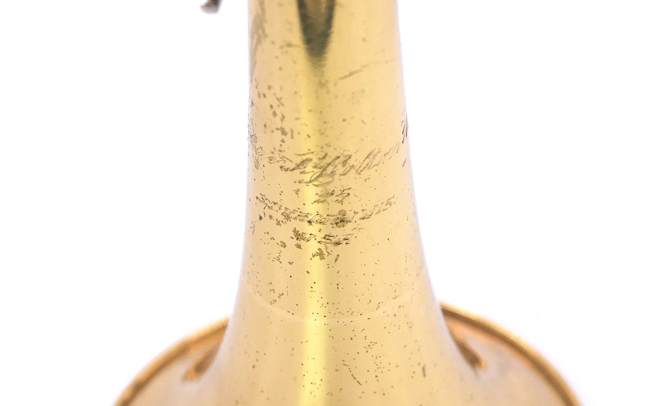 1947  Holton Model 25 cornet in Clear Lacquer