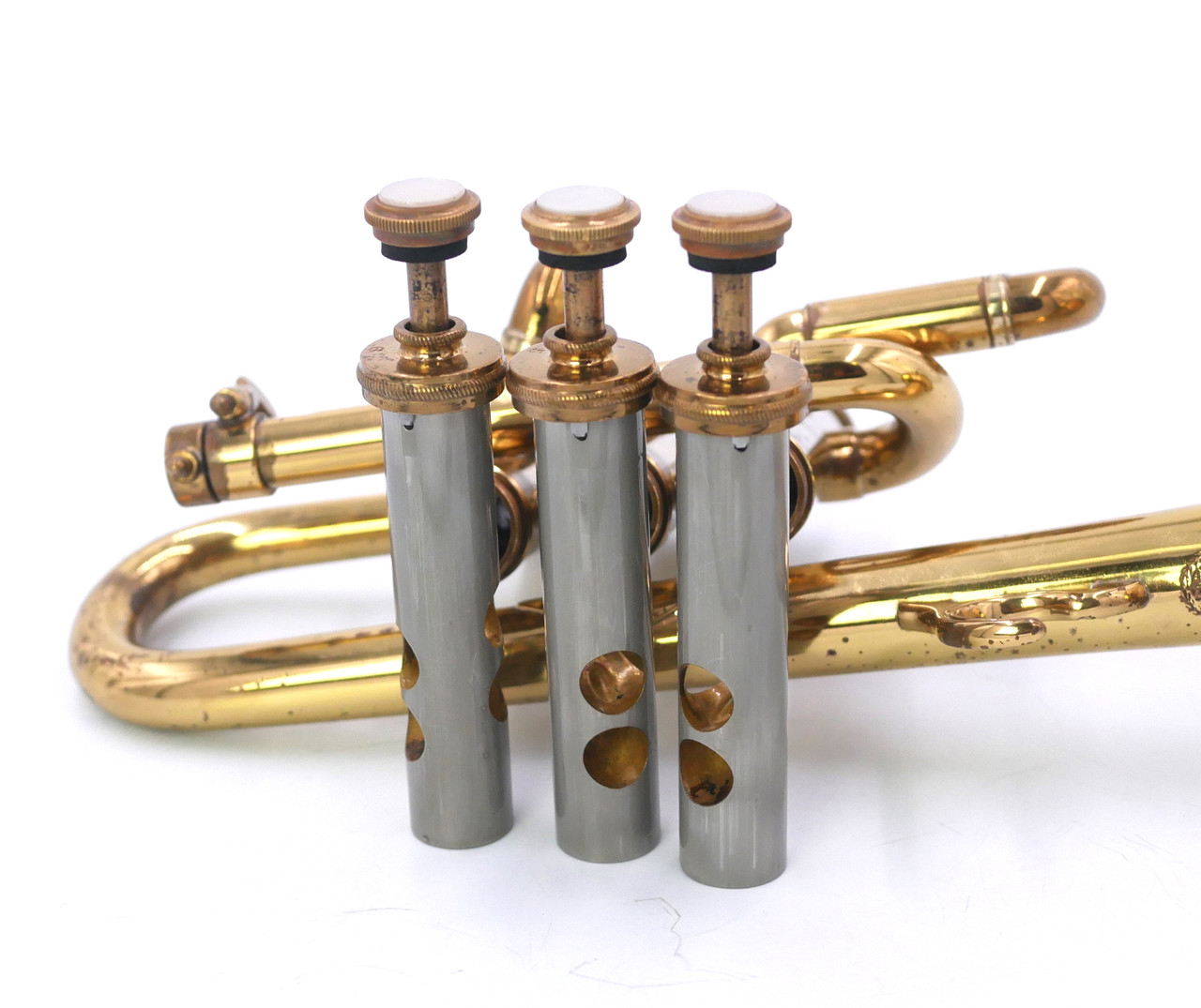 1970 Selmer 3-Valve Bb/A Piccolo Trumpet in Clear Lacquer 