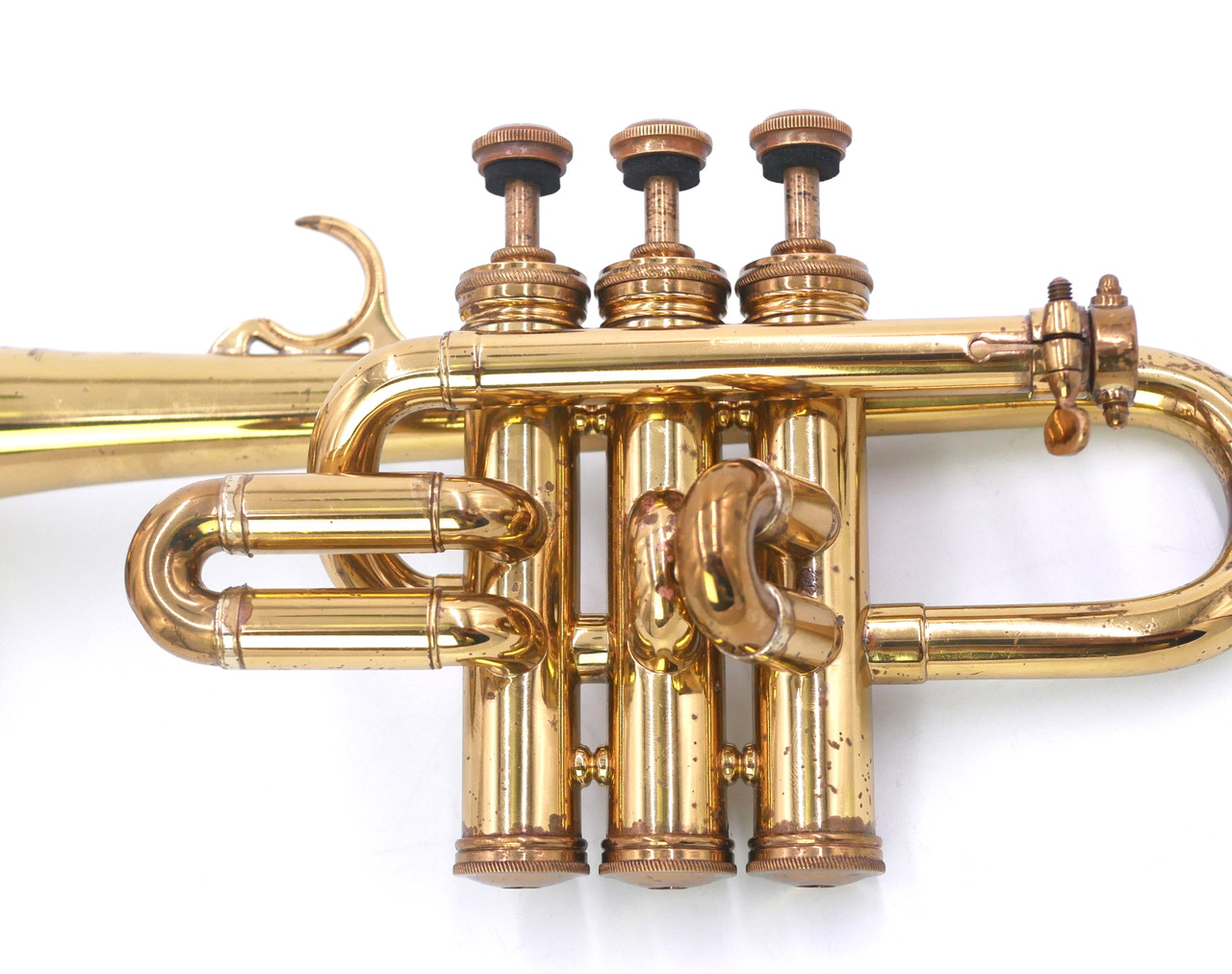 1970 Selmer 3-Valve Bb/A Piccolo Trumpet in Clear Lacquer 