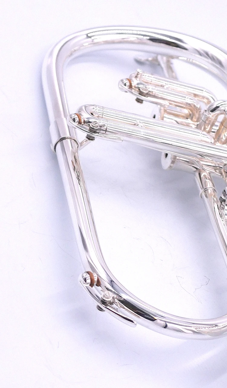 Adams Selected Series F2-LT Flugelhorn in Silver Plate