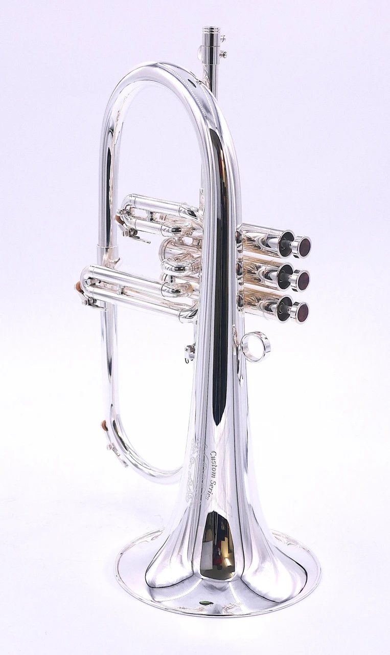 Adams Selected Series F2-LT Flugelhorn in Silver Plate