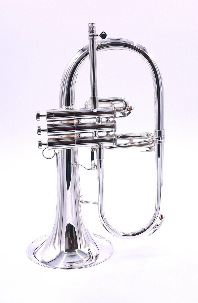 Adams Selected Series F2-LT Flugelhorn in Silver Plate