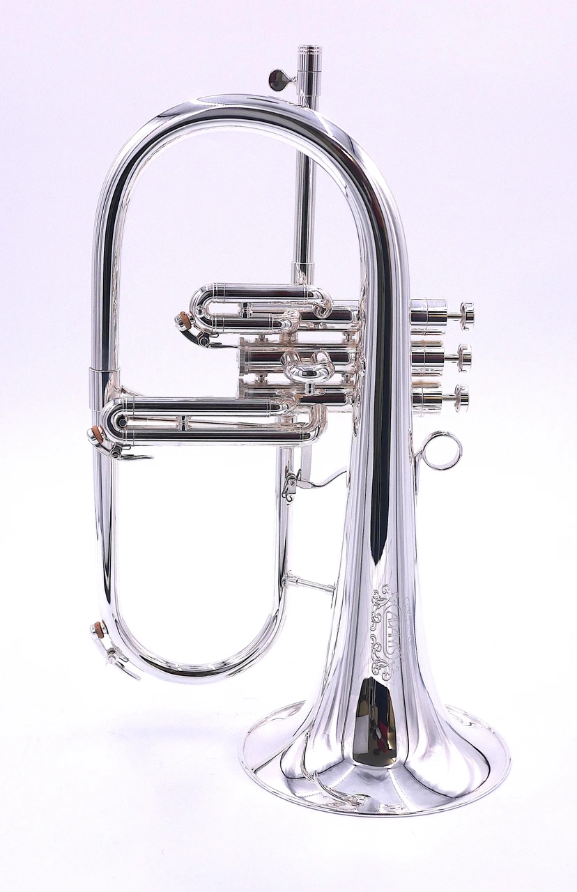 Adams Selected Series F2-LT Flugelhorn in Silver Plate