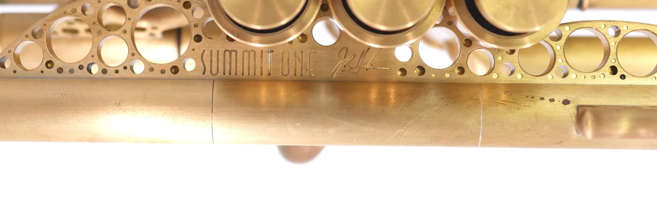 Pre-Owned Harrelson Summit One "Blue Note" Trumpet in Brushed Raw Brass 