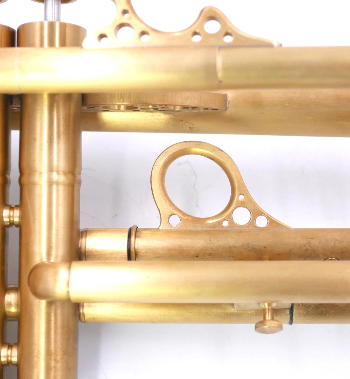 Pre-Owned Harrelson Summit One "Blue Note" Trumpet in Brushed Raw Brass 