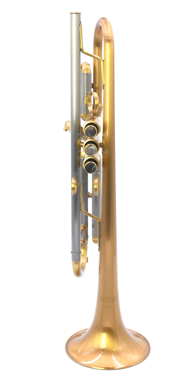 Incredible  Carolbrass CTR-6280H-GSS-Bb-SL Trumpet in Satin Lacquer